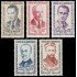 France Francia 1248/52 1960 Héroes de la resistencia MNH