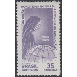Brasil Brazil A-97 1966 Hermanas de Santa-Dorotea al servicio de la Educación MH Brasil Brazil A-97 1966 Hermanas de Santa-Dorotea al servicio de la Educación MH