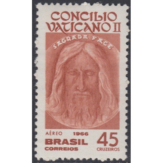 Brasil Brazil A-98 1966 Concilio Vaticano II MNH Brasil Brazil A-98 1966 Concilio Vaticano II MNH