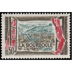 France Francia 1256 1960 Estación termal de la Bourboule MNH France Francia 1256 1960 Estación termal de la Bourboule MNH