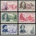 France Francia 1257/62 1960 Celebridades MNH