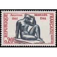 France Francia 1281 1961 Cent. del nacimiento del escultor Maillol MNH