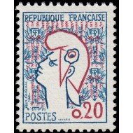France Francia 1282 1961 Marianne de Cocteau MNH