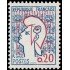 France Francia 1282 1961 Marianne de Cocteau MNH