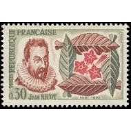France Francia 1286 1961 4 Centenario de la introducción del tabaco MNH