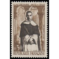 France Francia 1287 1961 Cent. de la muerte de Jean-Baptiste Henri de la Cordaire MNH