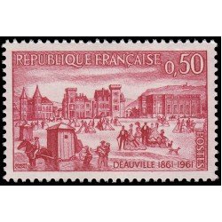 France Francia 1294 1961 Centenario de Deauville MNH