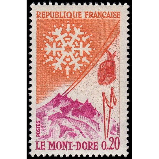 France Francia 1306 1961 El monte Dorado MNH France Francia 1306 1961 El monte Dorado MNH