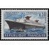 France Francia 1325 1962 Primer viaje del barco France MNH