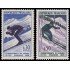 OLI2/S France Francia 1326/27 1962  Campeonatos del mundo de esquí en Chamonix MNH