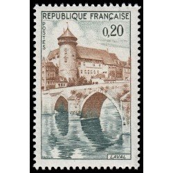 France Francia 1330 1962 Vista de Laval MNH France Francia 1330 1962 Vista de Laval MNH