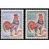 France Francia 1331/31A 1962 Gallo de Decaris MNH