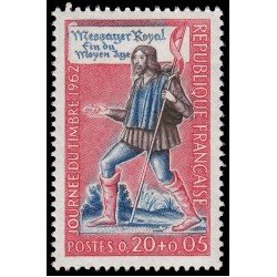 France Francia 1332 1962 Día del sello Sorteo a favor de la Cruz Roja MNH France Francia 1332 1962 Día del sello Sorteo a favor de la Cruz Roja MNH