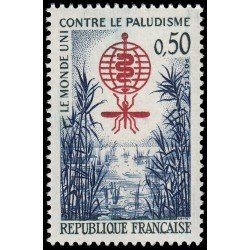 France Francia 1338 1962 Erradicación de paludismo MNH France Francia 1338 1962 Erradicación de paludismo MNH