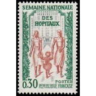 MED/S France Francia 1339 1962 Semana nacional de los hospitales MNH