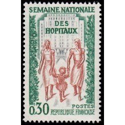 MED/S France Francia 1339 1962 Semana nacional de los hospitales MNH