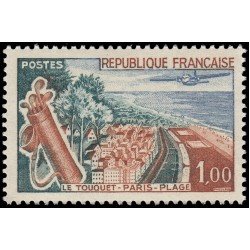 France Francia 1355 1962 Touquet-París-Plage MNH France Francia 1355 1962 Touquet-París-Plage MNH