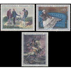 France Francia 1363/65 1962 Cuadros de maestros MNH France Francia 1363/65 1962 Cuadros de maestros MNH