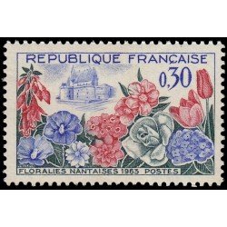 France Francia 1369 1963 Florales de Nantes MNH France Francia 1369 1963 Florales de Nantes MNH