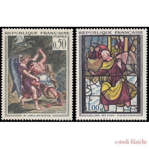 France Francia 1376/77 1963 Obras de arte MNH