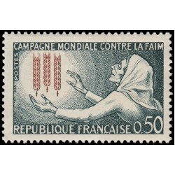 France Francia 1379 1963 Campaña mundial contra el hambre MNH