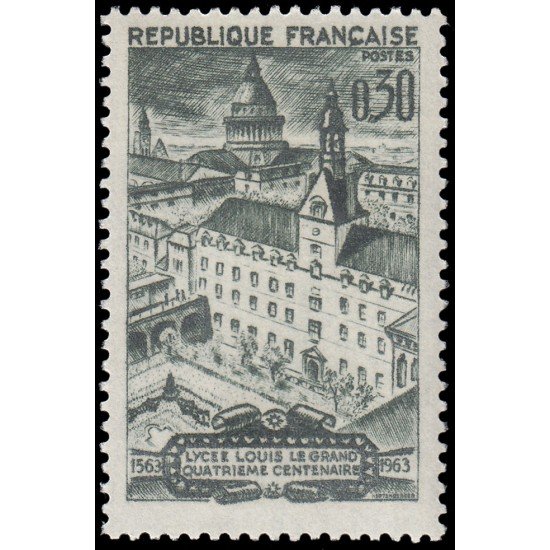 France Francia 1388 1963 4 Centenario del Liceo Louis Legrand (París) MNH