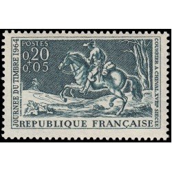 France Francia 1406 1964 Día del sello Sorteo a favor de la Cruz Roja MNH France Francia 1406 1964 Día del sello Sorteo a favor de la Cruz Roja MNH