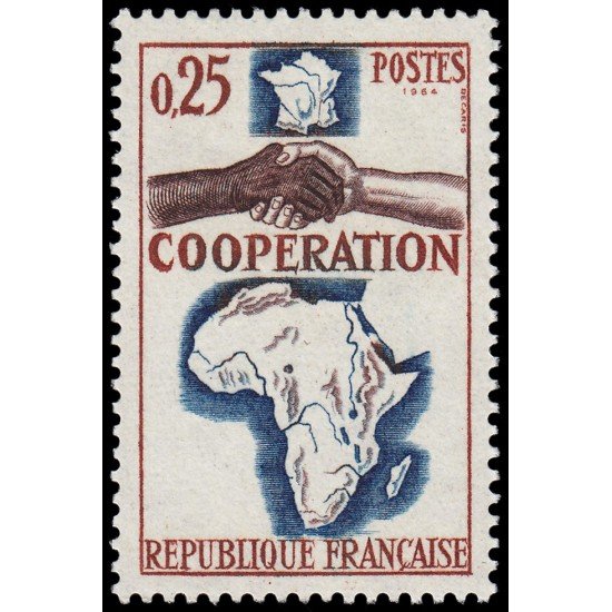 France Francia 1432 1964 Cooperación con Africa i Madagascar MNH