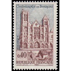 France Francia 1453 1965 Catedral de Bourges MNH France Francia 1453 1965 Catedral de Bourges MNH