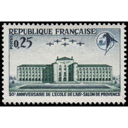 France Francia 1463 1965 30 aniv. de la Escuela del Aire (Salon-de-Provence) MNH France Francia 1463 1965 30 aniv. de la Escuela del Aire (Salon-de-Provence) MNH