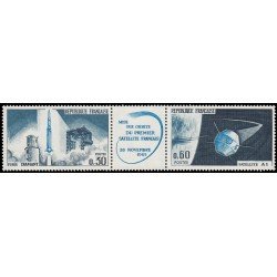 AST/S France Francia 1464/65 1965 Lanzamiento del 1º Satélite Nacional (Sahara) MNH AST/S France Francia 1464/65 1965 Lanzamiento del 1º Satélite Nacional (Sahara) MNH