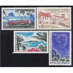 France Francia 1644/47 1970 Serie turística Paisajes y lugares MNH France Francia 1644/47 1970 Serie turística Paisajes y lugares MNH
