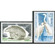 FAU4/S France Francia   Nº 1819/20  1974-75   Protección de la naturaleza Lujo