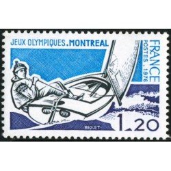 DEP7/S France Francia Nº 1889 1976 JJOO de Montreal Lujo DEP7/S France Francia Nº 1889 1976 JJOO de Montreal Lujo