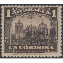 Nicaragua 473A 1927 Banco Norteamericano American Bank MH Nicaragua 473A 1927 Banco Norteamericano American Bank MH