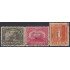 Nicaragua 612/14 1935 Timbres de 1922-29 Banco Norteamericano American Bank Usado
