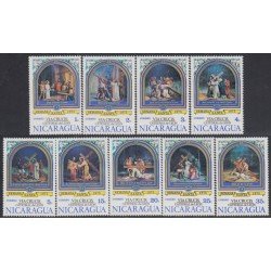 Nicaragua 1009/17 Semana Santa MNH Nicaragua 1009/17 Semana Santa MNH