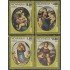 Nicaragua 1290/93 1983 500º Aniversario del nacimiento de Rafael MNH
