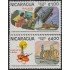 Nicaragua 1298/99 1983 Fracap 83 Congreso de la Federación de radioamateurs de América Central y Panamá MNH