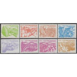 Nicaragua 1303/10 1983 Reforma Agraria Productos Agrícolas MNH Nicaragua 1303/10 1983 Reforma Agraria Productos Agrícolas MNH