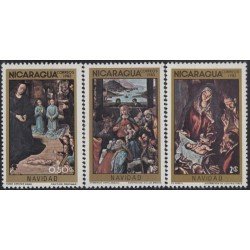 Nicaragua 1312/14 1983 Navidad Chritsmas MNH Nicaragua 1312/14 1983 Navidad Chritsmas MNH