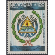 Nicaragua 1324 1984 50º Aniversario de la muerte del  General  Augusto César Sandino MNH