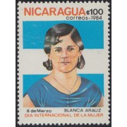 Nicaragua 1325 1984 Día Internacional de la Mujer MNH