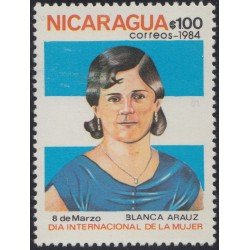 Nicaragua 1325 1984 Día Internacional de la Mujer MNH Nicaragua 1325 1984 Día Internacional de la Mujer MNH
