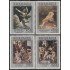 Nicaragua 1334/37 1984 450º Aniversario de la muerte del pintor Antonio Allegri MNH