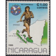 Nicaragua 1364 1985 XIII Congreso de la UPAE MNH