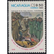 Nicaragua 1373 1985 40.º aniversario de la victoria sobre el fascismo MNH