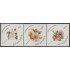 Nicaragua 1404/06 1986 Rosas salvajes Flores Flowers MNH