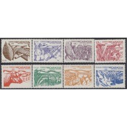 Nicaragua 1411/18 1986 Serie Antigua Reforma Agraria MNH Nicaragua 1411/18 1986 Serie Antigua Reforma Agraria MNH