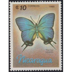 Nicaragua 1432 1986 Fauna Mariposas butterfly MNH Nicaragua 1432 1986 Fauna Mariposas butterfly MNH